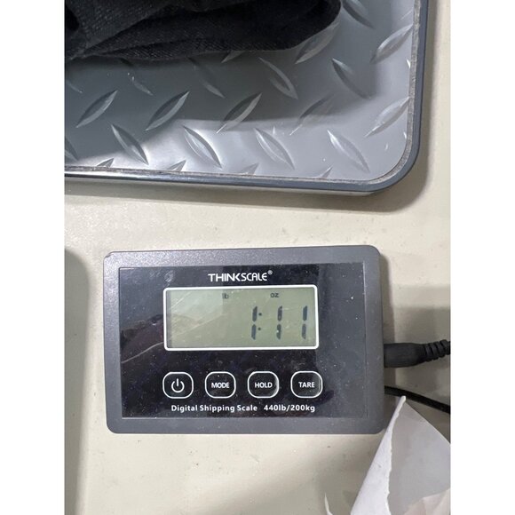 Levis 514 Straight Fit Jeans Size 38 x 32 Black Medium Wash Denim Classic Style - Picture 10 of 11